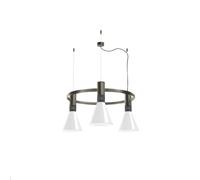 Cono Pendant Ø78 Satin Black Nickel