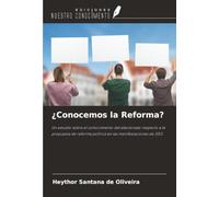 ¿Conocemos la Reforma?: Un estudio sobre el conocimiento del electorado respecto a la propuesta de reforma política en las manifestaciones de 2013