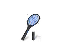 CONOPU Fly Zapper Bug Zapper with 2 Rechargeable Ports, Electric Fly Swatter with 4000 Voltage, Fast USB Charging, Fly Killer Safe 3-Layer Protec
