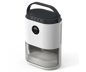 CONOPUPlus Dehumidifier 2300ML, Dehumidifiers for Home with Auto Humidity Sensor & Display, 48H Timer, 7 Color Lights, Auto Defrost, Sleep Mode, Portable Dehumidifier for Bedroom, Bathroom, Wardrobe