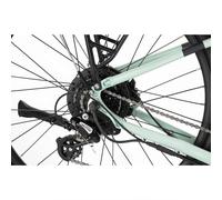 Conor Lombok 26´´ M310dl 8s 2023 Electric Bike Silver M / 504Wh M Light Green