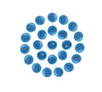 Small Disposable Nitrile Finger Cots,Anti-Static Non-allergenic No Powder Finger Protectors,Suitable for Beauty,Massage,Cleaning 100 pcs (Blue)