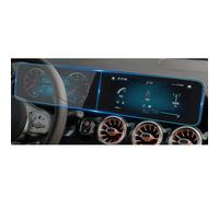 Conpert Screen Protector for Mercedes Benz B-Class 2015-2019/2020-2023, Car Instrument and Navigation Tempered Glass Screen Protective Film