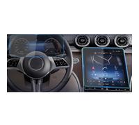 Conpert Screen Protector for Mercedes Benz C-Class 2022-2025, Car 12.3" Instrument or 11.9" Navigation Tempered Glass Screen Protective Film