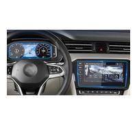 Conpert Screen Protector for VW Passat Variant 2021, Car 10.2" Instrument and 9.2" Navigation Tempered Glass Screen Protective Film