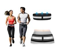Conponous Sciatica Belt for Men Women, Sacroiliac Belt Support Relieve Back Pain, Anti-Slip Adjustable Lumbar Support Sciatica Pain Relief Products for Lower Back, Si Joint, Pelvis (Black, S)