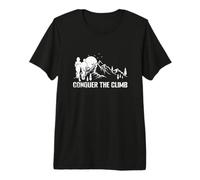 Conquer The Climb Trail Premium T-Shirt