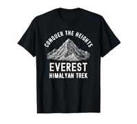 Conquer the Heights Everest Trek a Himalayan Adventure T-Shirt