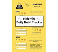 Conquer Your Goals: The Ultimate Daily Habit Tracker Journal for 6 months for 2025 , A5 size , 184 Pages: Unlock Your Potential by tracking your habits