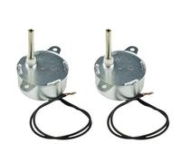 CONQUERALL 2PCS Synchronous Motor TYC-40 12V AC Motor 5RPM CW/CCW Inner-Shaft Length 33mm for Christmas tree Desktop Christmas Tree Decorative Colored Lights