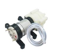 CONQUERALL 385 suction pump DC 6V-12V diaphragm self priming pump with water pipe set suitable for tea table DIY small water pump