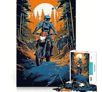 Conquering Forest Trails Jigsaw Puzzles for Adults1000 Pieces Mindful Game, Fine Cut, Happy Challenge, Xmas Gift (38x52cm)
