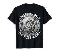 Conquering Lion Of The Tribe Judah Hebrew Israelite YHWH T-Shirt