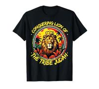 Conquering Lion Of The Tribe Judah Hebrew Israelite YHWH T-Shirt