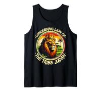 Conquering Lion Of The Tribe Judah Hebrew Israelite YHWH Tank Top