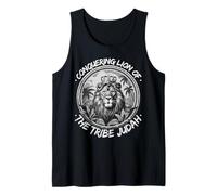 Conquering Lion Of The Tribe Judah Hebrew Israelite YHWH Tank Top