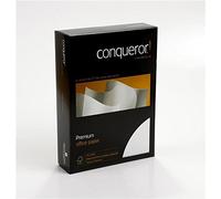 Conqueror A4 Premium Paper 100gsm - Size: A4 - Colour: Diamond White - Finish: Wove Watermark - Amount: 500 Sheets