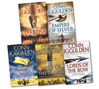 Conqueror Series 5 Books Collection Pack RRP: £50.95 (Conqueror, Bones of the Hills, Wolf of the Plains, Lords of the Bow...)(Conn Iggulden)