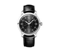 Longines Conquest Heritage Black Leather Automatic Watch L1.648.4.52.2