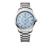 Conquest Heritage Central Power Reserve 38mm Mens Watch Blue