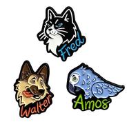ConQuest Into Darkness Pets Enamel Pin 3-Pack