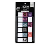 Conquest Journals A Court of Thorns and Roses Book Annotation Flags, 30 Sticky Bookmark Tabs, 9 Bookish Designs, Sarah J. Maas ACOTAR Collection, Gifts for Readers & Book Lovers, Officially Licensed