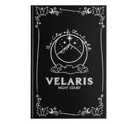 ConQuest Journals A Court of Thorns and Roses Velaris City of Starlight Hardback ACOTAR Journal, 148 Lined Pages, Sprayed Edges, 8.5'' x 6''