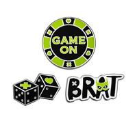 ConQuest Journals Game On Enamel Pins (3-Pack)