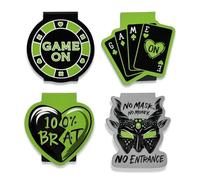 Conquest Journals Game On Magnetic Bookmarks (4-Pack)