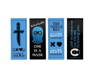 Conquest Journals Lights Out Magnetic Bookmarks, 4-Pack Book Markers, Bookish Page Clips with Magnets, Spicy Dark Romance Designs, Gifts for Readers, Officially Licensed Navessa Allen Collection