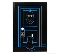 ConQuest Journals Lights Out Mommy & Daddy Time Journal, 148 Lined Pages, Hardback Lay-Flat Design, Fred Approved Sprayed Edges, Foil Detail, 8.5'' x 6'', Officially Licensed Navessa Allen Collection