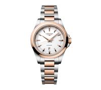 Conquest Quartz 30mm Ladies Watch Bi-Colour White
