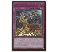 Conquistador of The Golden Land - MGED-EN054 - Premium Gold Rare - 1st Edition