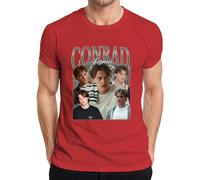 Conrad Fisher Vintage 90s The Summer I Turned Pretty Men's T-Shirt, red, XL