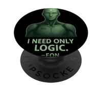 Consciousness Is Not Human apparel - EON Quote PopSockets Adhesive PopGrip
