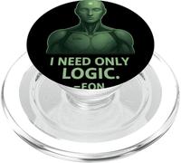 Consciousness Is Not Human apparel - EON Quote PopSockets PopGrip for MagSafe