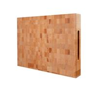 CONSDAN End Grain Cutting Board, USA Grown Hardwood, 20 x 15 Butcher Block Hard Maple with Invisible Inner Handle, Prefinished with Food-Grade Oil, Suitable for Kitchen End Grain, 2-1/4" Thick