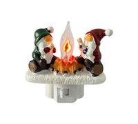 Consdemy Christmas Night Light - Santa Decorations for Home, Christmas Santa Night Lights Plug into Wall - Decor Home Indoor Gnomes Nightlight Christmas Gifts for Family and Friends