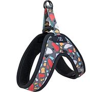 Consentida Triangle Harness for Large Dogs - Size L1-25.5 x 25 x 6.5 cm - Mosaic Design - Very Resistant and Comfortable - Reduces Pulling - Dog Accessories
