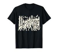 Conservation Officer Evolution Wildlife Protection Design T-Shirt
