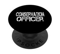 Conservation Officer Graphic Art Design PopSockets Adhesive PopGrip