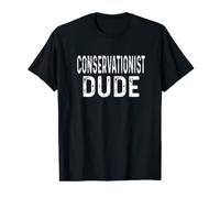 Conservationist Dude Distressed Land Marine Biology Ecology T-Shirt