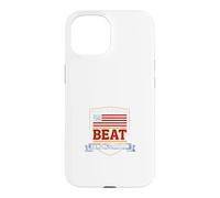 Conservative Patriotic Stars & Stripes Beat Cancel Culture Case for iPhone 15