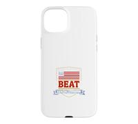 Conservative Patriotic Stars & Stripes Beat Cancel Culture Case for iPhone 15 Plus