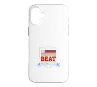 Conservative Patriotic Stars & Stripes Beat Cancel Culture Case for iPhone 16 Plus