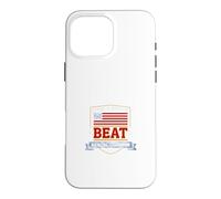 Conservative Patriotic Stars & Stripes Beat Cancel Culture Case for iPhone 16 Pro Max