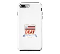 Conservative Patriotic Stars & Stripes Beat Cancel Culture Case for iPhone 7 Plus/8 Plus