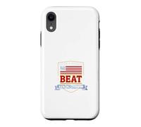 Conservative Patriotic Stars & Stripes Beat Cancel Culture Case for iPhone XR