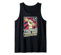 Conservative Thomas Massie 2028 America First Patriot Voter Tank Top