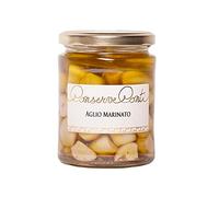 Conserve Conti - Marinated Garlic Cloves in extravirgin olive oil - 1 glass jar of 314 ml - artisan production